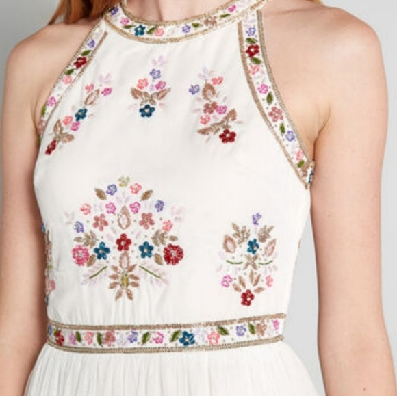 Modcloth Beaded Maxi Dress - Picture 2 of 14